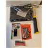 Image 2 : Sprinkler Timer,Ballpein Hammer,Flashlight and hardware as pictured