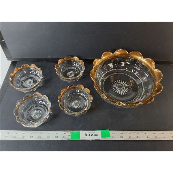 (5) Decorative Bowls Up to 9.5"