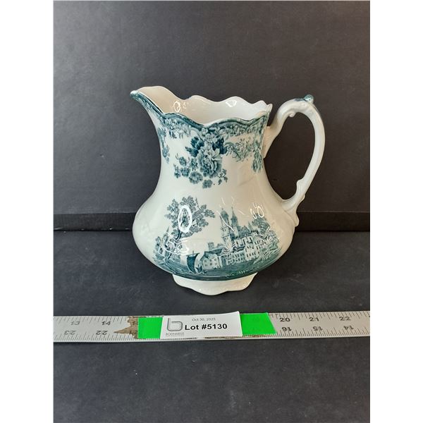 Ceramic English Pitcher 7"