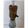 Image 2 : (2) Glass Lamps 15.75", Both Power On