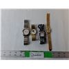 Image 1 : (4) Wristwatches- Quartz, Seiko, Misc. As Is