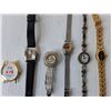 Image 2 : (3) Wrist Watches/Faces- Aviva, Quarts, Misc. As Is