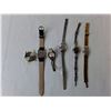 Image 3 : (3) Wrist Watches/Faces- Aviva, Quarts, Misc. As Is