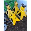 Image 2 : ** (4) 2-Ton Jack Stands, Clothes Line Hardware, Milk Crate, Misc.-Pickup Only