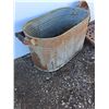 Image 3 : ** Galvanized Boiler - 22x12x13", (3) Vintage Metal Tractor Seats - Pickup Only