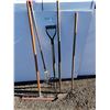 Image 1 : ** Hoe, Garden Fork, Rake, Pitch Fork, Floor Squeegee - Pickup Only