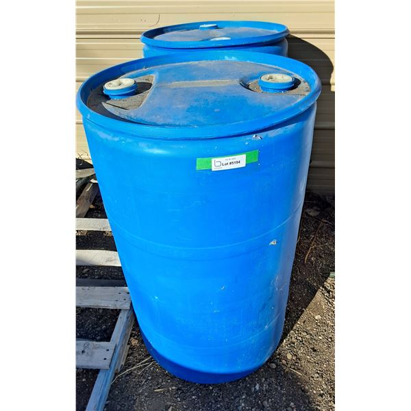 **55 US Gallon Barrel- Empty 37" x 22", Cannot Ship