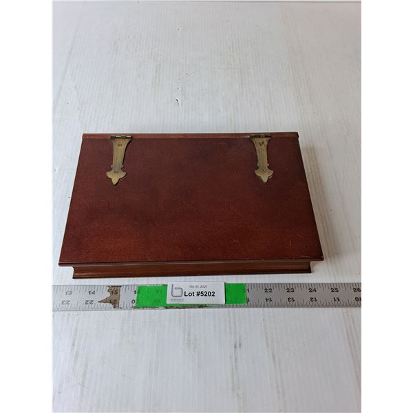 Book Style Jewelry Box 11" x 7.25" x 2" & Jewelry