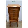 Image 1 : *Wooden Jewelry Stand with Jewelry 16" x 11" x 39.5", Cannot Ship