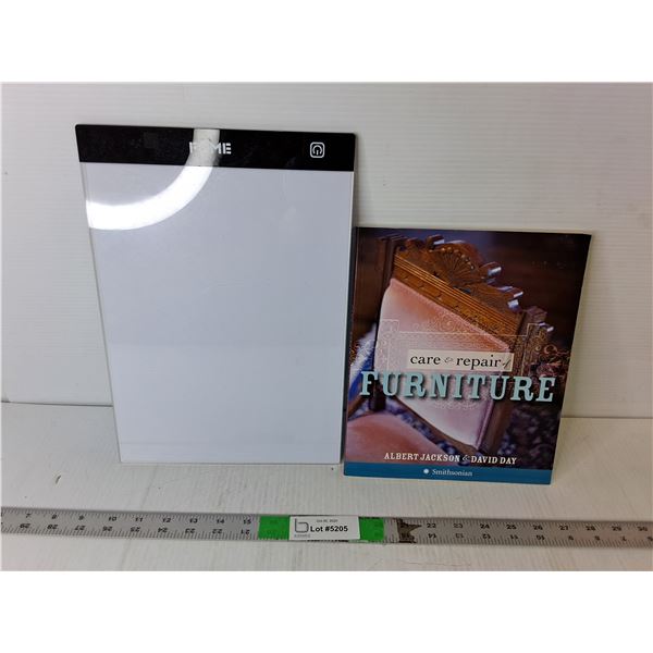 Tracing Light Board- Consigner States Working & Furniture Repair Book
