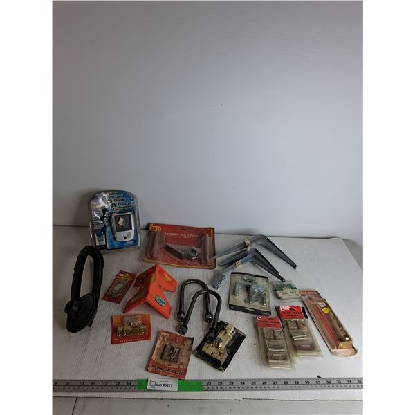 Personal Digital Assistant, Shelf Brackets, Hardware Brackets, U-Bolts, Corner Level, Misc