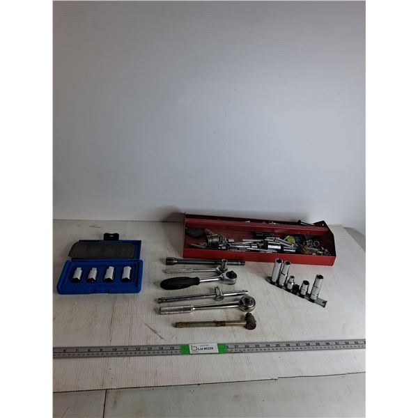 Various Ratchets and Sockets & Extensions, Misc