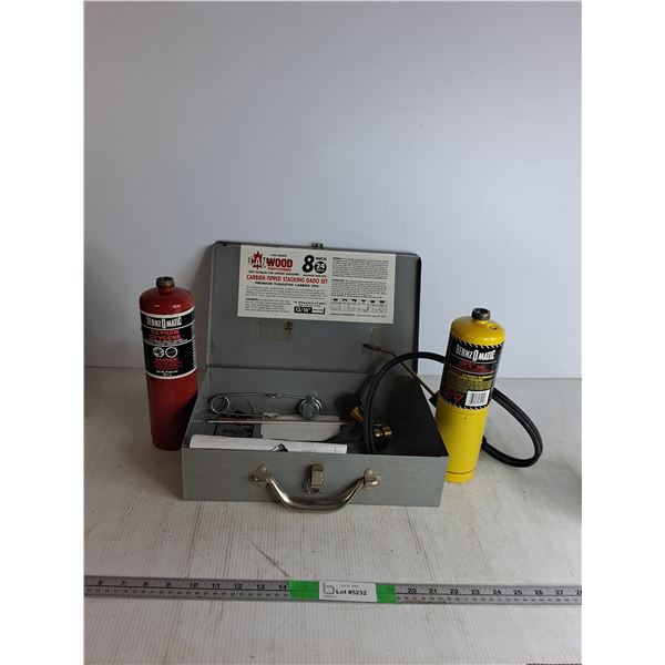 Oxygen Cylinder, Bernzomatic MAP-Pro Hand Torch Cylinder