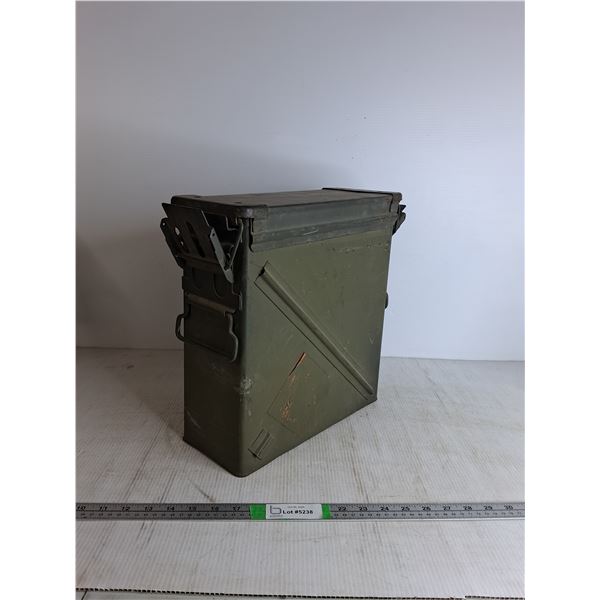 Dark Green Ammunition Box 13x5x14"