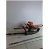 Image 2 : (2) 24" Black and Decker Electric Hedge Trimmers-Cannot Ship