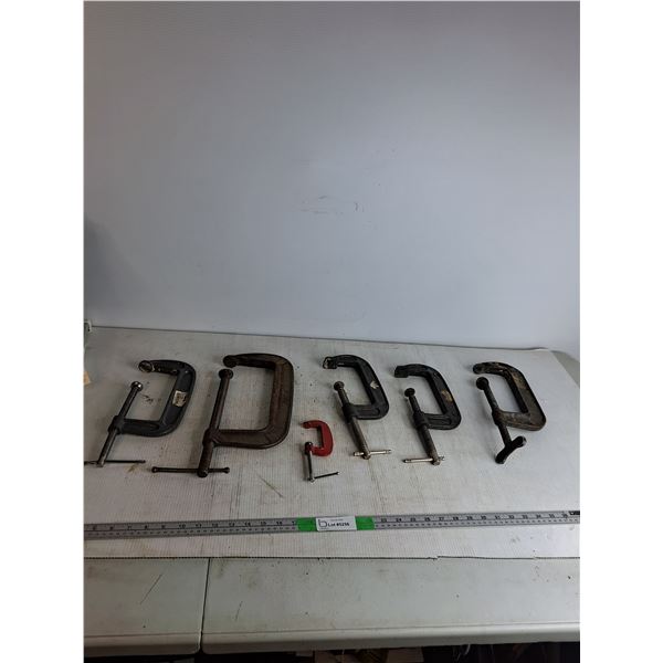 (6) C-Clamps (up to 12")