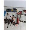 Image 3 : Several Clamps of Various Sizes & Misc