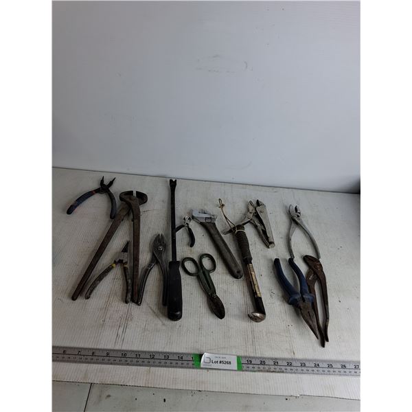 Farrier Pincers, Pry Bar, Wrench, Pliers, Misc