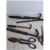 Image 2 : Tin Snips, Braces, Pry Bar, Scissors, Misc