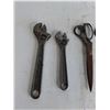 Image 2 : (5) Scissors,  (2) Wrenches