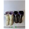 Image 1 : (2) Pairs of Ski Boots- 7 (black), 29.8cm sole length (white)