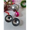 Image 3 : Christmas Decor- Tree Ornaments, Garland, Misc.