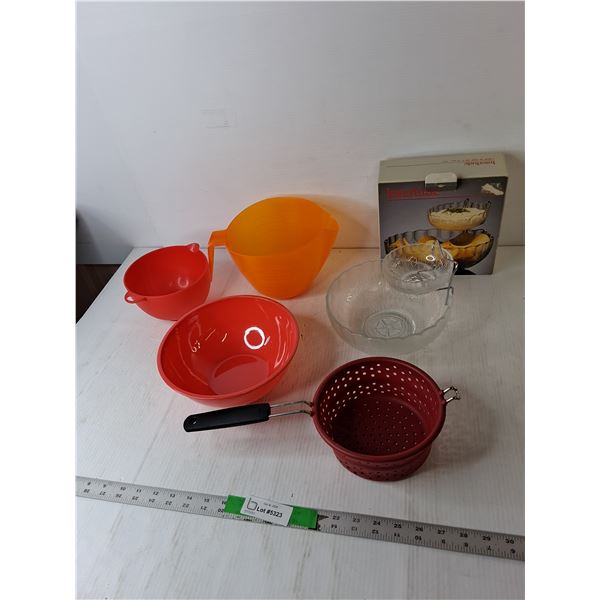 Chip & Dip Set, Silicone Strainer, Measuring Cup, Misc.