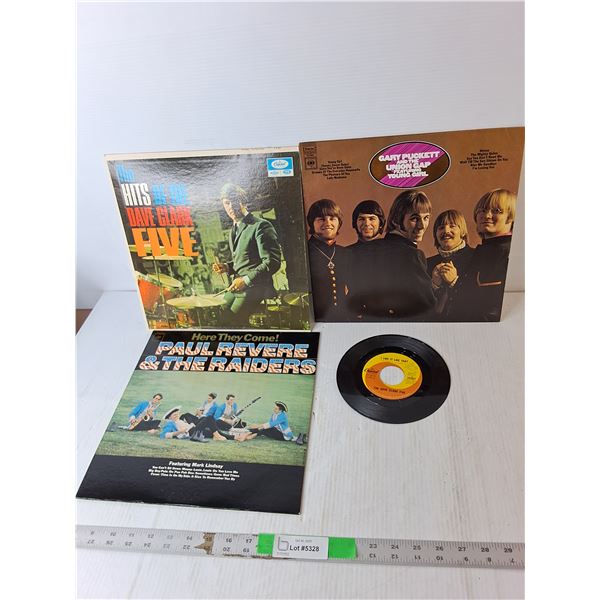 (4) Records- Dave Clark, Gary Puckett, Paul Revere