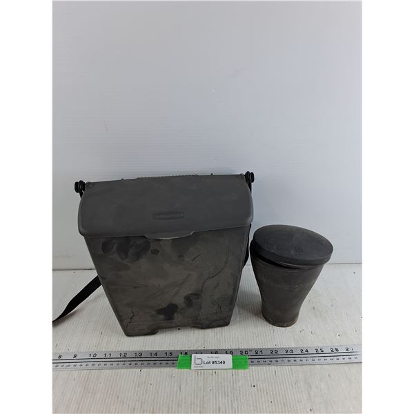 (2) Car Garbage Bins