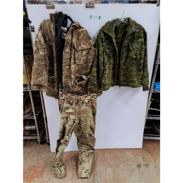 Camo Jackets, Pants - Size L