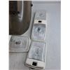 Image 4 : Welding Masks, Wall Light Fixtures - As Is