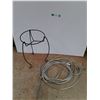 Image 1 : *Planter Stand 20" x 12", Outdoor Lights - Powers On, As Is, Cannot Ship