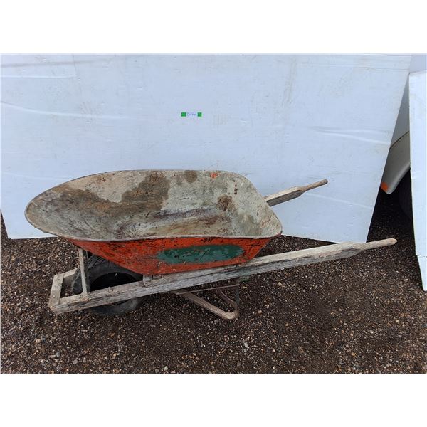 **Wheel Barrel 62" x 25" x 25", Cannot Ship