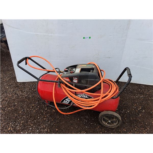 **Husky Vertical or Horizontal 150 PSI 5.5 HP Air Compressor 51" x 19" x 25", Cannot Ship