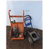 Image 1 : **Welders Dolly 39" x 18" x 15", Simoniz S2600 Gas Tank Dolly 36" x 18" x 30", Misc, Cannot Ship