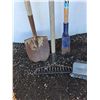 Image 3 : **Shovel, Rake, Gardening Hoe, Brush, Ice Scraper - Cannot Ship
