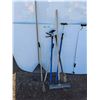 Image 1 : **Rakes, Bush Trimmers, Hole Auger, Support Bars 47", Cannot Ship