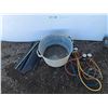 Image 1 : **(2)  Ritchie Yellow Jacket Test & Charging Manifolds, Weather Strips, Galvanized Bucket 20" x 11",