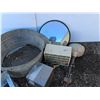 Image 5 : **HVAC Connectors, Hardware Organizer, Oil Lamp, Galvanized Tub, Misc  24" x 11", Cannot Ship