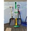Image 2 : **Shovels, Snow Scoop, Electric Grass Trimmer, Snow Brush/Ice Scraper - Cannot Ship