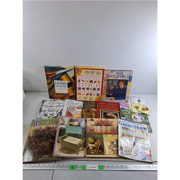 Books - Home Sewing, Country Home, Painted Furniture, Coasters