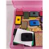 Image 2 : Alphabet & Phrase Rubber Stamp Kit with Ink Pads & Craft Paper
