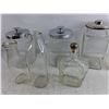 Image 3 : Glass Milk Bottles, Liquor Bottle, Kitchen Storage Canisters - PICK UP ONLY