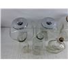Image 5 : Glass Milk Bottles, Liquor Bottle, Kitchen Storage Canisters - PICK UP ONLY