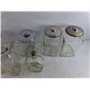 Image 6 : Glass Milk Bottles, Liquor Bottle, Kitchen Storage Canisters - PICK UP ONLY
