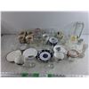 Image 1 : Tea Cups & Saucers, Tea Candle Holders,  5" Vase, Kitchen Storage Canisters,  Pickup Preferred