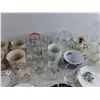 Image 4 : Tea Cups & Saucers, Tea Candle Holders,  5" Vase, Kitchen Storage Canisters,  Pickup Preferred