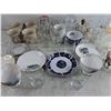 Image 7 : Tea Cups & Saucers, Tea Candle Holders,  5" Vase, Kitchen Storage Canisters,  Pickup Preferred