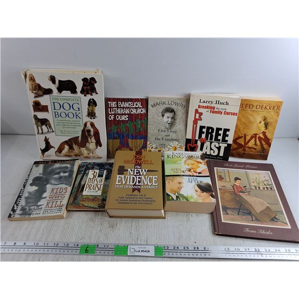 (10) Books - The Complete Dog Book, Josh McDowell, Mike Huckabee