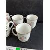 Image 3 : (5) Springfield Bone China Coffee Cups